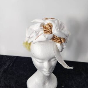 Ivory Gold Bloom Women Headpiece