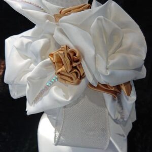 Ivory Grand Bow Women Headpiece