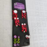 Ladybug Kids Hair Clips Set