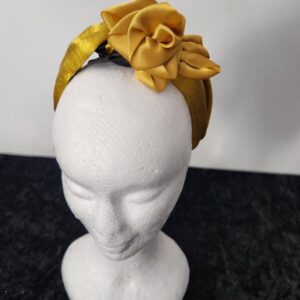 Mustard Knot Turban Women Headband