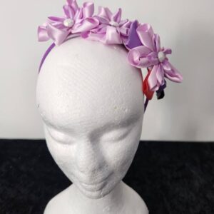 Pink Lilac Petal Women Headband