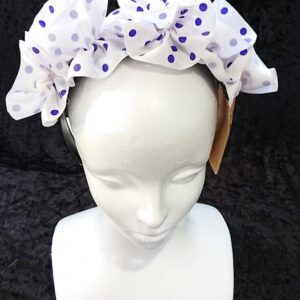 Polka Dot Bow Women Headband
