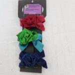 Rainbow Bow Hair Clips Set